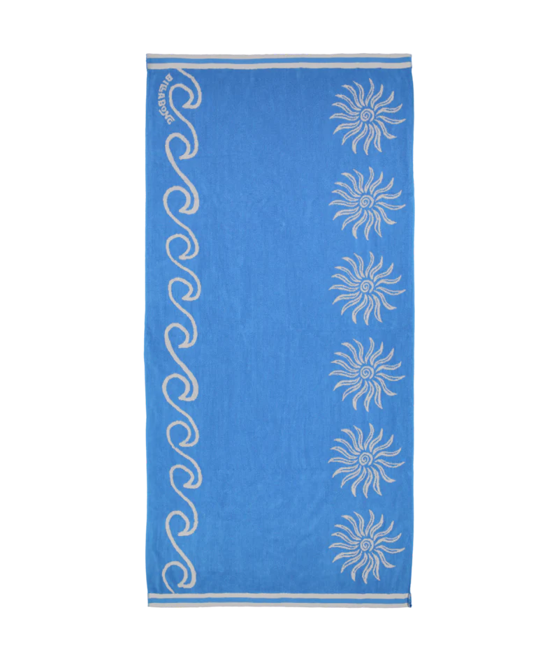 BILLABONG SUNRISE SANDS TOWEL – VIBRANT COTTON BEACH TOWEL