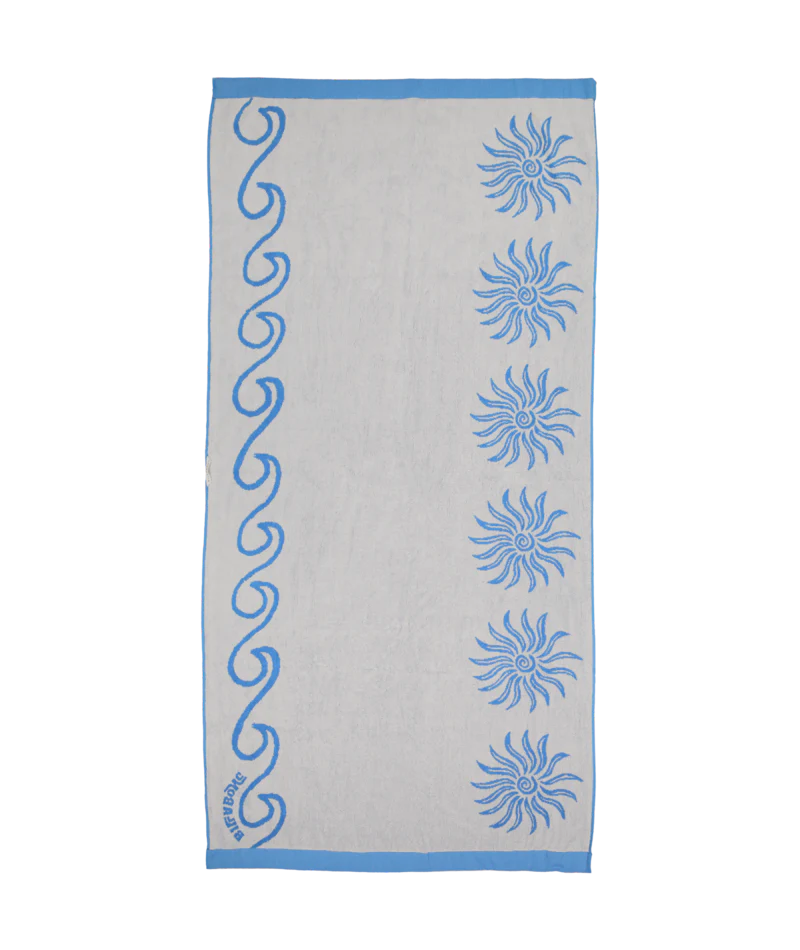 BILLABONG SUNRISE SANDS TOWEL – VIBRANT COTTON BEACH TOWEL