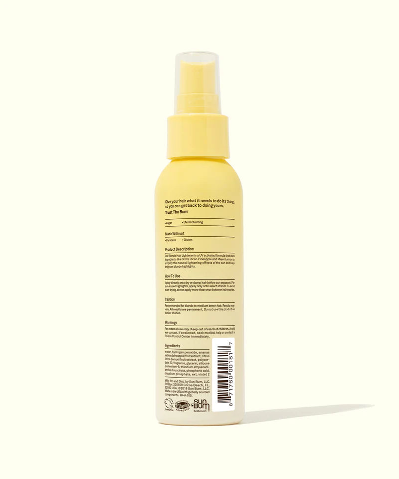 SUN BUM BLONDE HAIR LIGHTENER