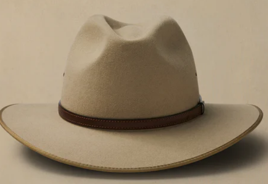 AKUBRA COOBER PEDY HAT SAND OUTBACK FELT AUSTRALIAN MADE