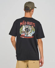 MAD HUEYS COOKEDABURRA TRIO | SS TEE - BLACK