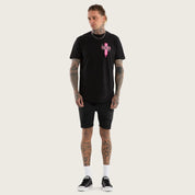 KSCY CHURCH DUAL CURVED TEE JET BLACK