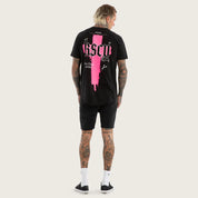 KSCY CHURCH DUAL CURVED TEE JET BLACK