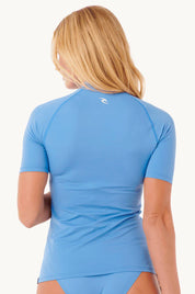 RIP CURL CLASSIC SURF UPF RASHGUARD - BLUE