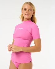 RIP CURL CLASSIC SURF UPF RASHGUARD - PINK