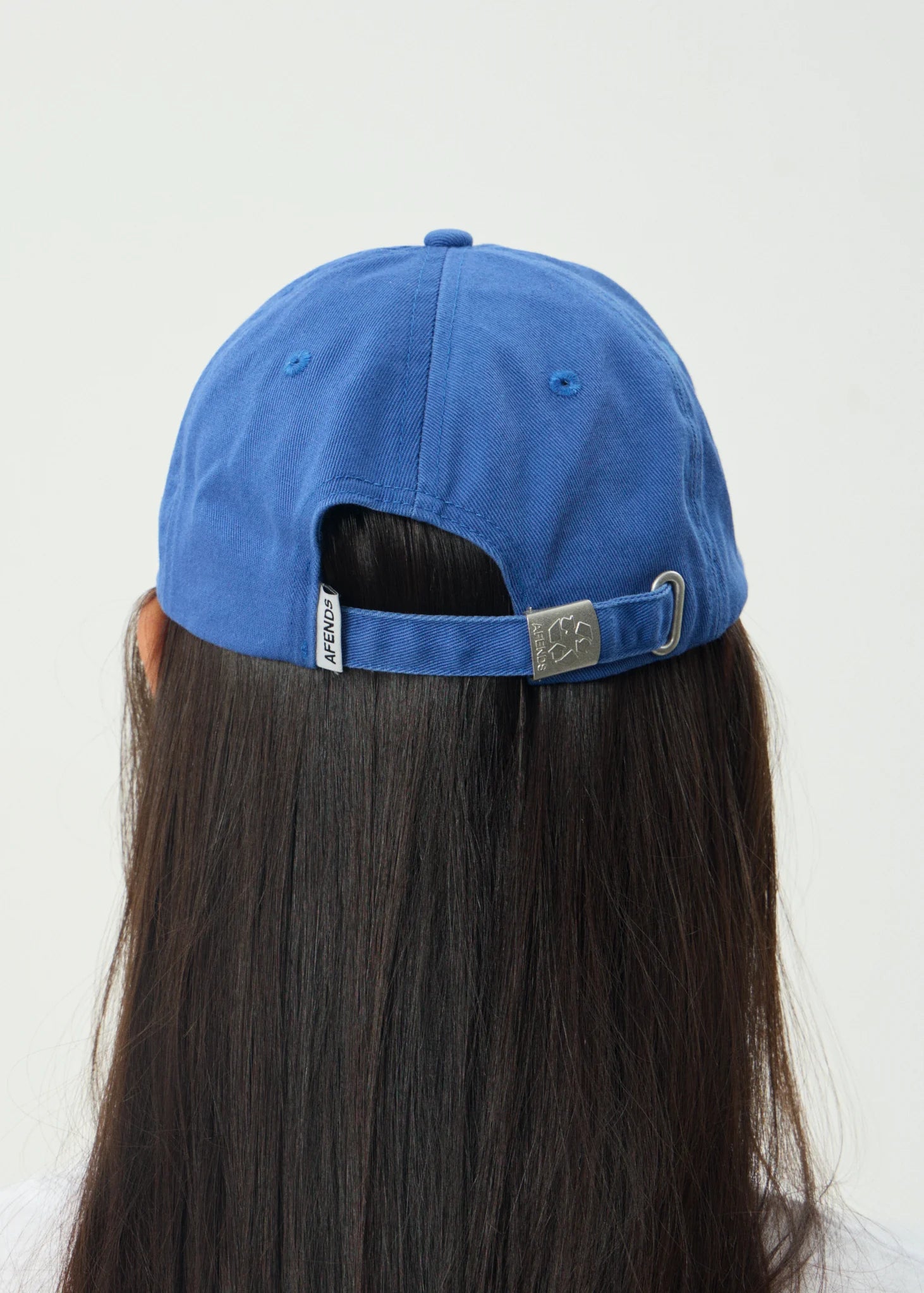 AFENDS CULTIVATE PANELLED CAP – RECYCLED SIX PANEL HAT WITH EMBROIDERY