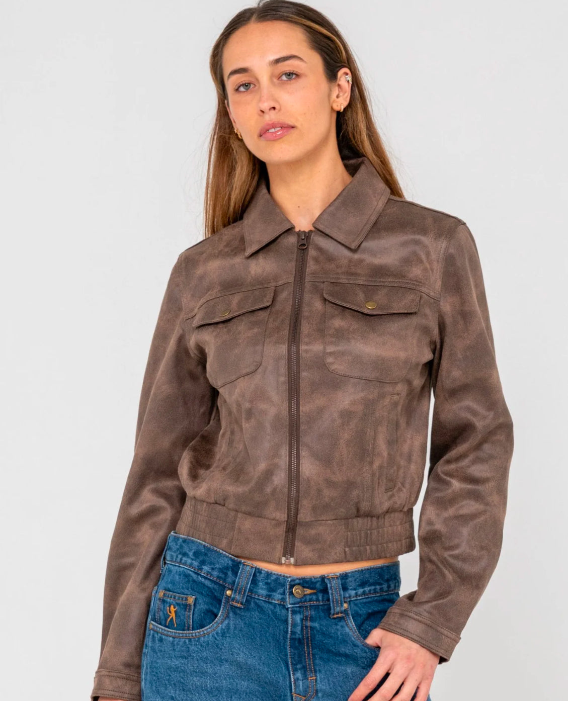 RUSTY ALLY-WAY FITTED JACKET