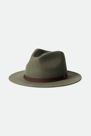 WESLEY PACKABLE FEDORA MOSS