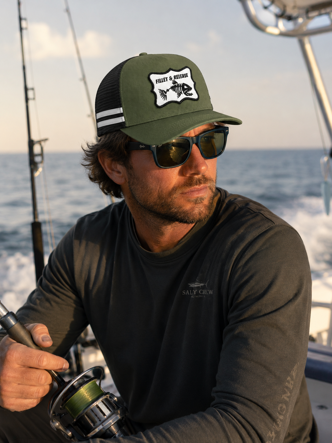 BODHI SURF FILLET & RELEASE TRUCKER HAT