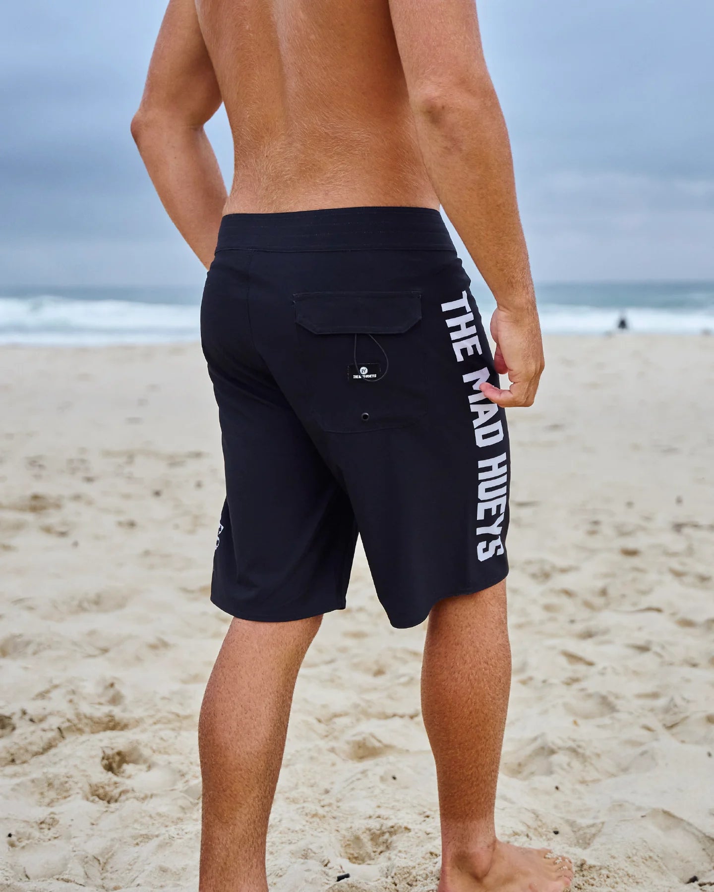 MAD HUEYS FKRS AHOY | 20" BOARDSHORT - BLACK
