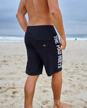 MAD HUEYS FKRS AHOY | 20" BOARDSHORT - BLACK