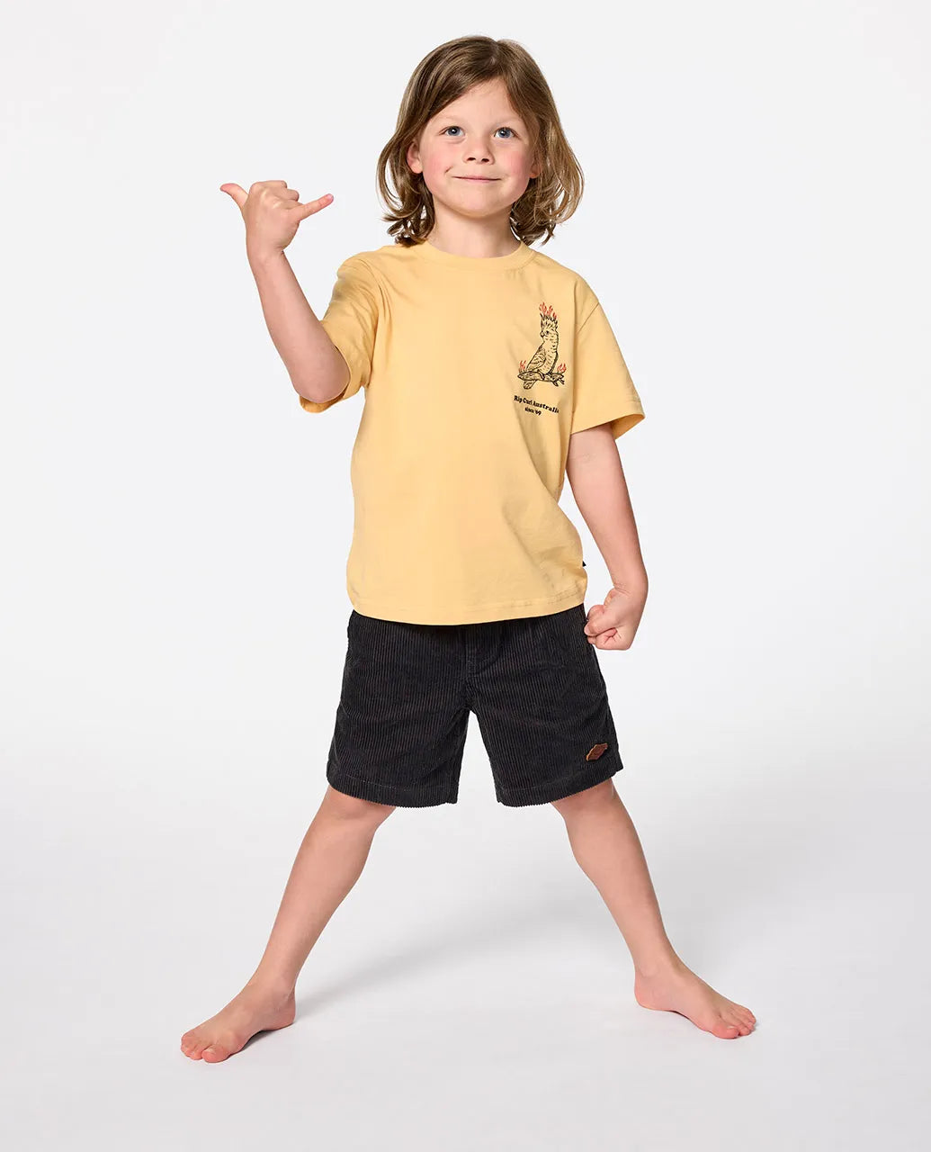 RIP CURL FLAMIN GALAH TEE - BOY