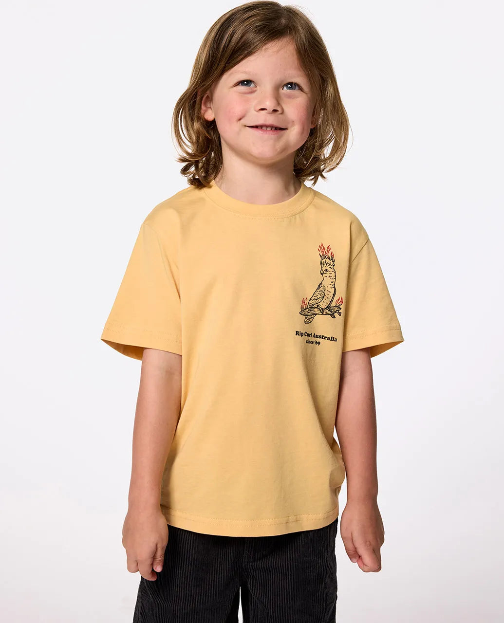 RIP CURL FLAMIN GALAH TEE - BOY