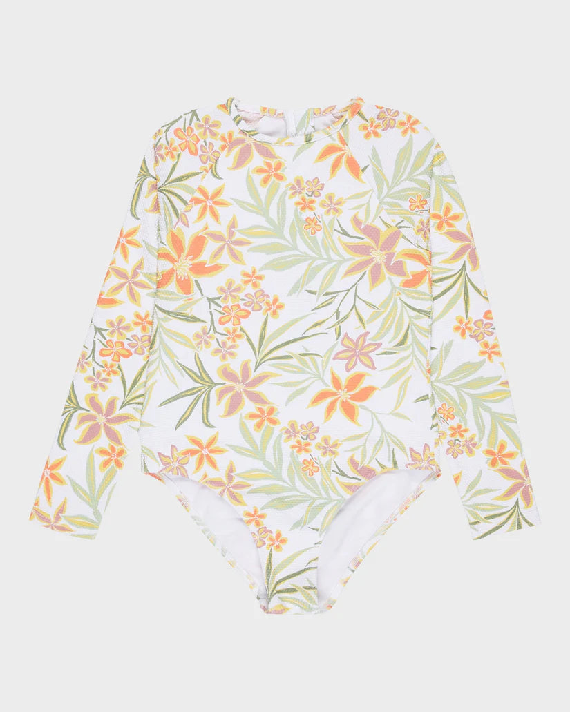 ROXY FLORAL HORIZON ONESIE GIRLS