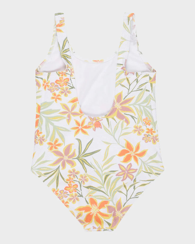 ROXY FLORAL HORIZON ONE PIECE GIRLS