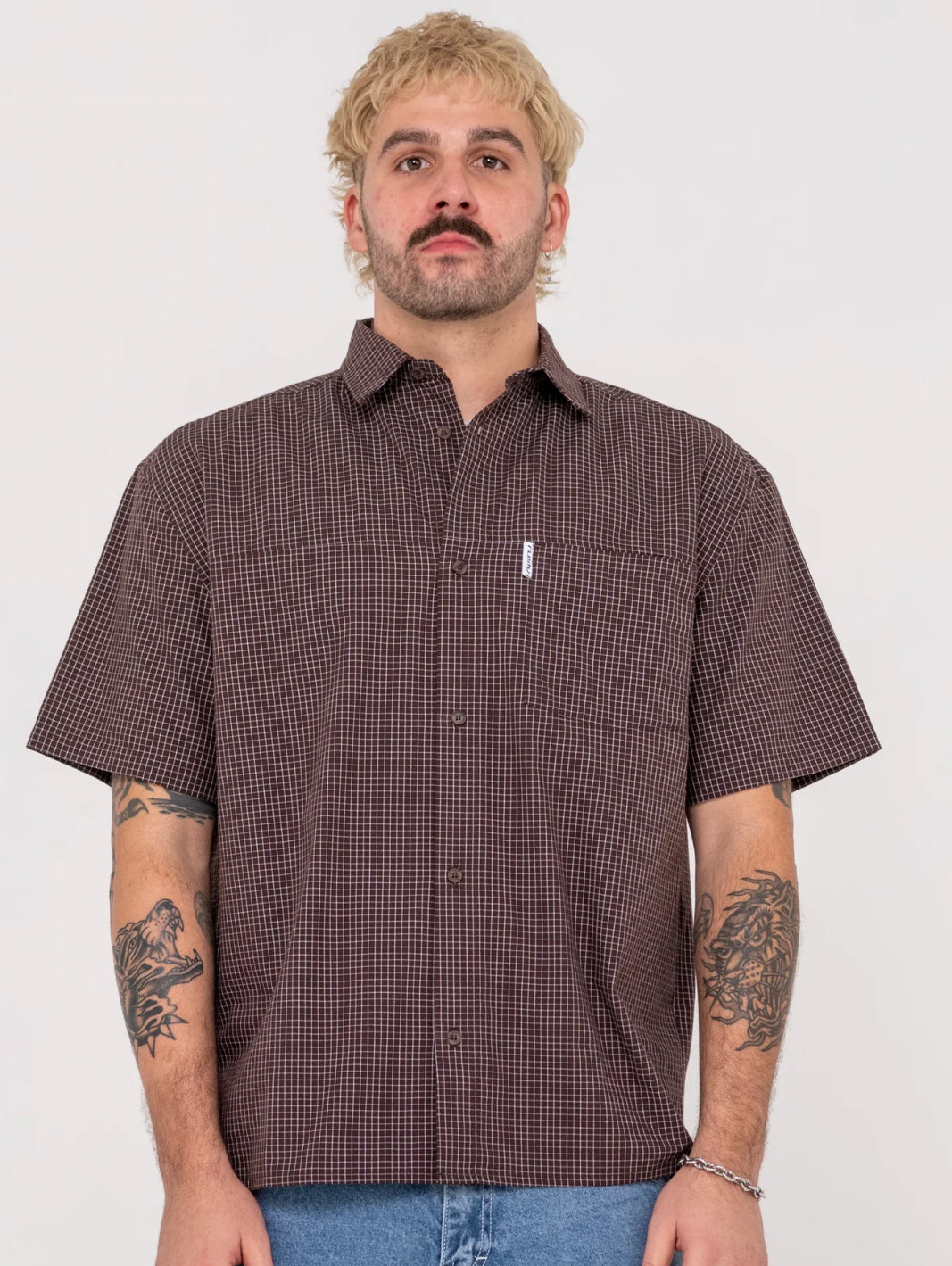 BUSINESS TIME SHORT SLEEVE SHIRT