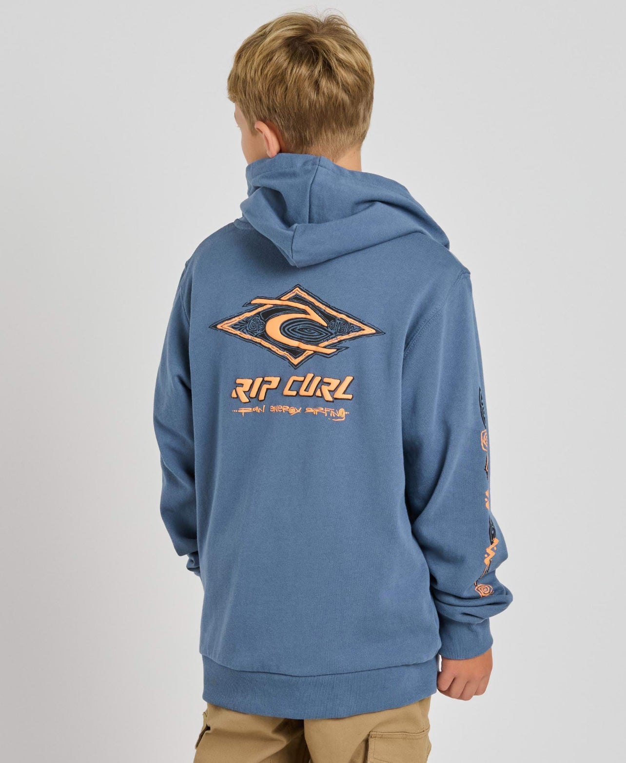 RIP CURL RAW ENERGY ZIP THROUGH HOOD-BOY