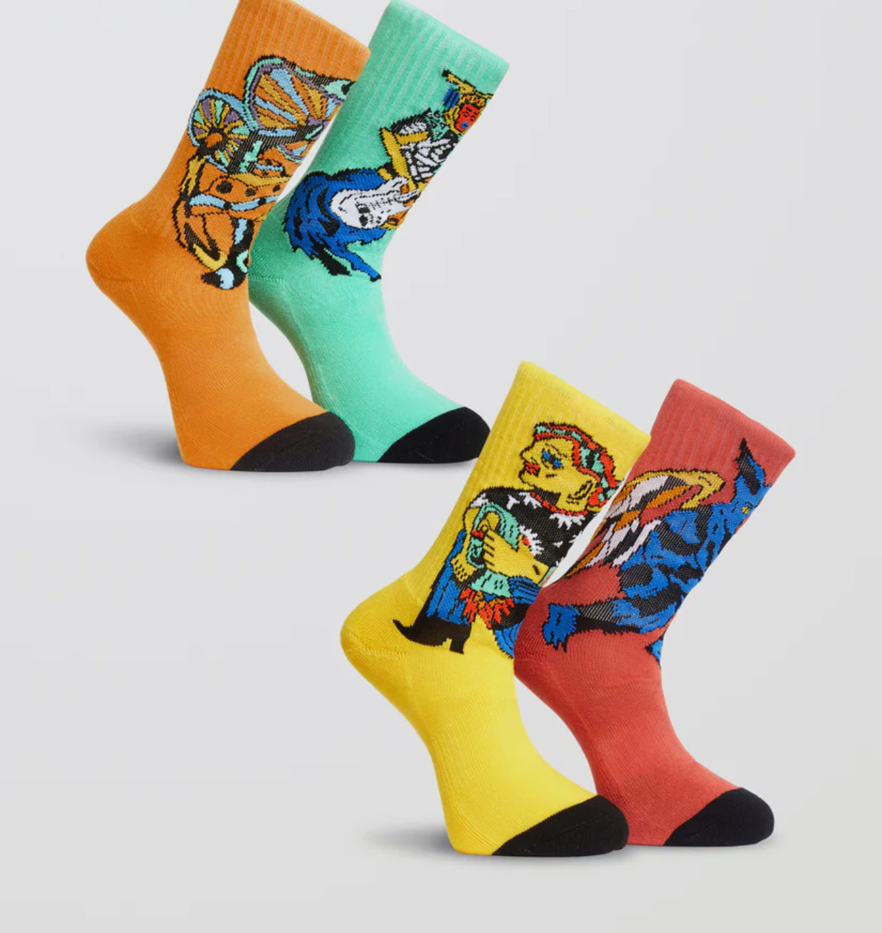 VOLCOM FA BOB MOLLEMA SOCK 4PC