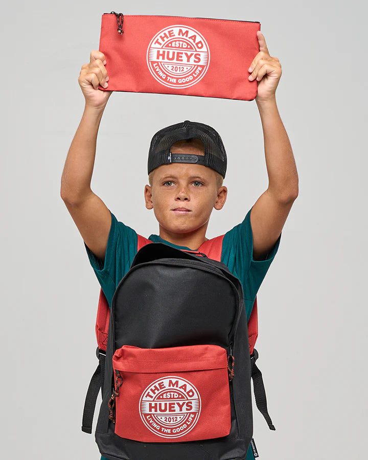 MAD HUEYS GOOD LIFE HUEYS | YOUTH PENCIL CASE - BLACK