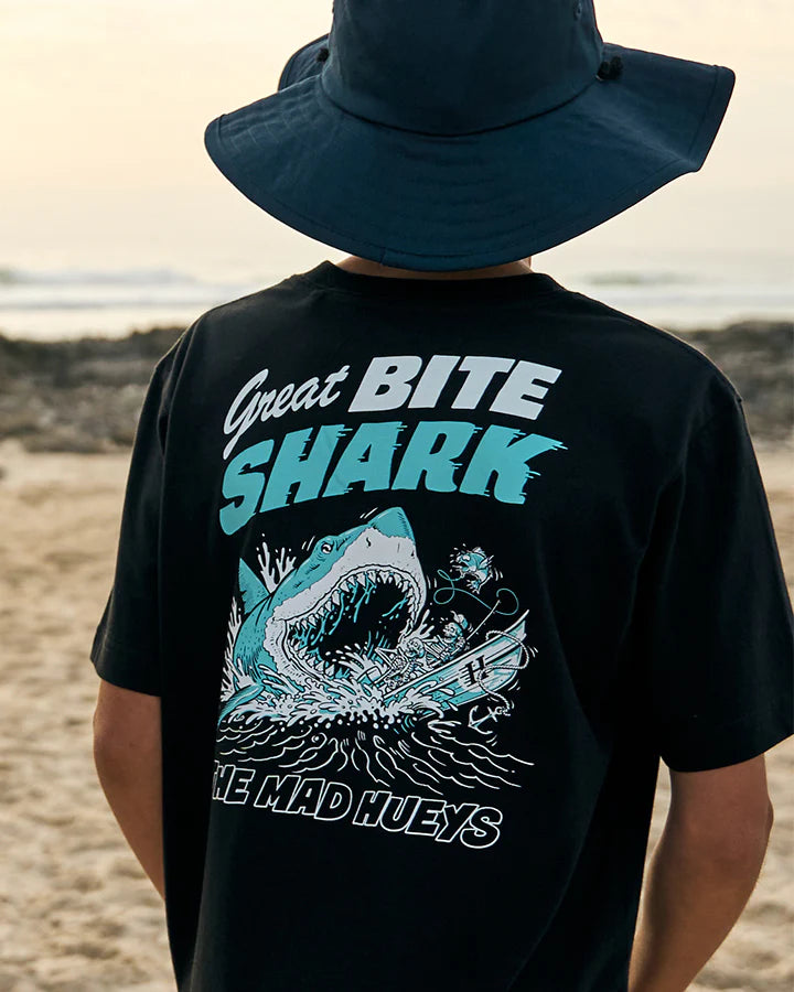 MAD HUEYS GREAT BITE SHARK YOUTH TEE
