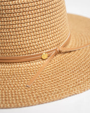 RUSTY GISELE STRAW HAT NATURAL CARAMEL