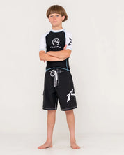 RUSTY GNARALOO SHORT SLEEVE RASHIE BOYS