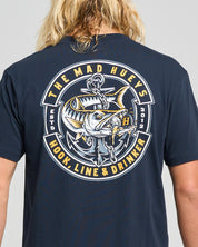 MAD HUEYS HOOKED CUDA TEE