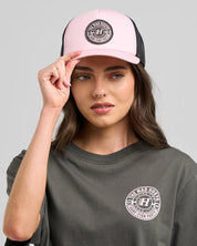 HUEYS GOOD LIFE WOMENS TWILL TRUCKER