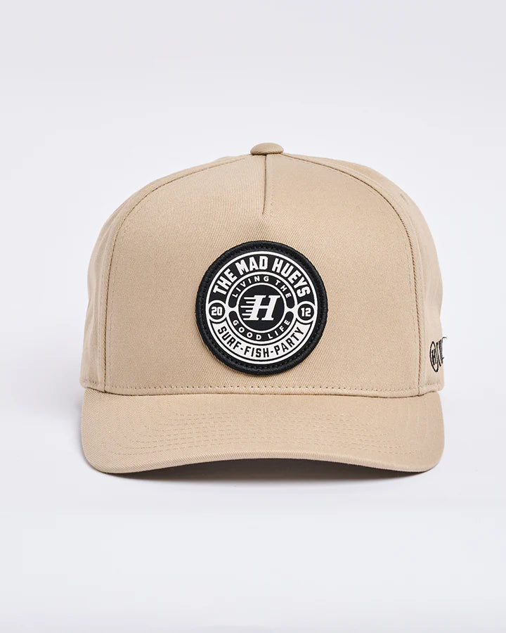 MAD HUEYS GOOD LIFE | TWILL SNAPBACK - TAN