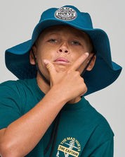 MAD HUEYS GOOD LIFE HUEYS | YOUTH WIDE BRIM HAT - ATLANTIC