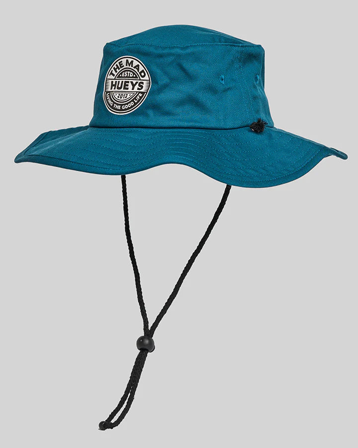 MAD HUEYS GOOD LIFE HUEYS | YOUTH WIDE BRIM HAT - ATLANTIC