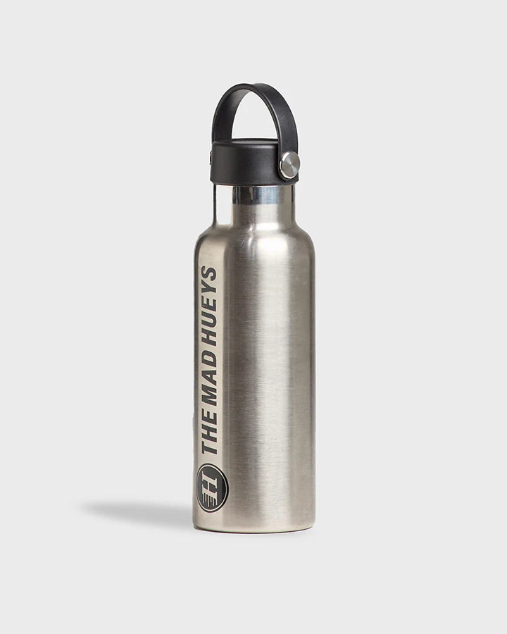MAD HUEYS | INSULATED WATER BOTTLE - SILVER