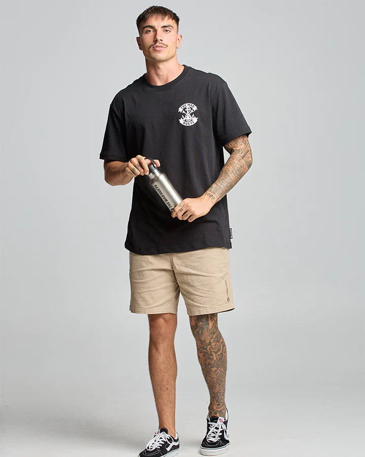 MAD HUEYS | INSULATED WATER BOTTLE - SILVER