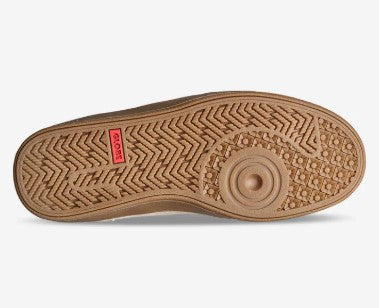 GLOBE HOLAND SKATE LIFESTYLE CUPSOLE SNEAKER HERRINGBONE GRIP STABLE COMFORT PARCHMENT/GUM