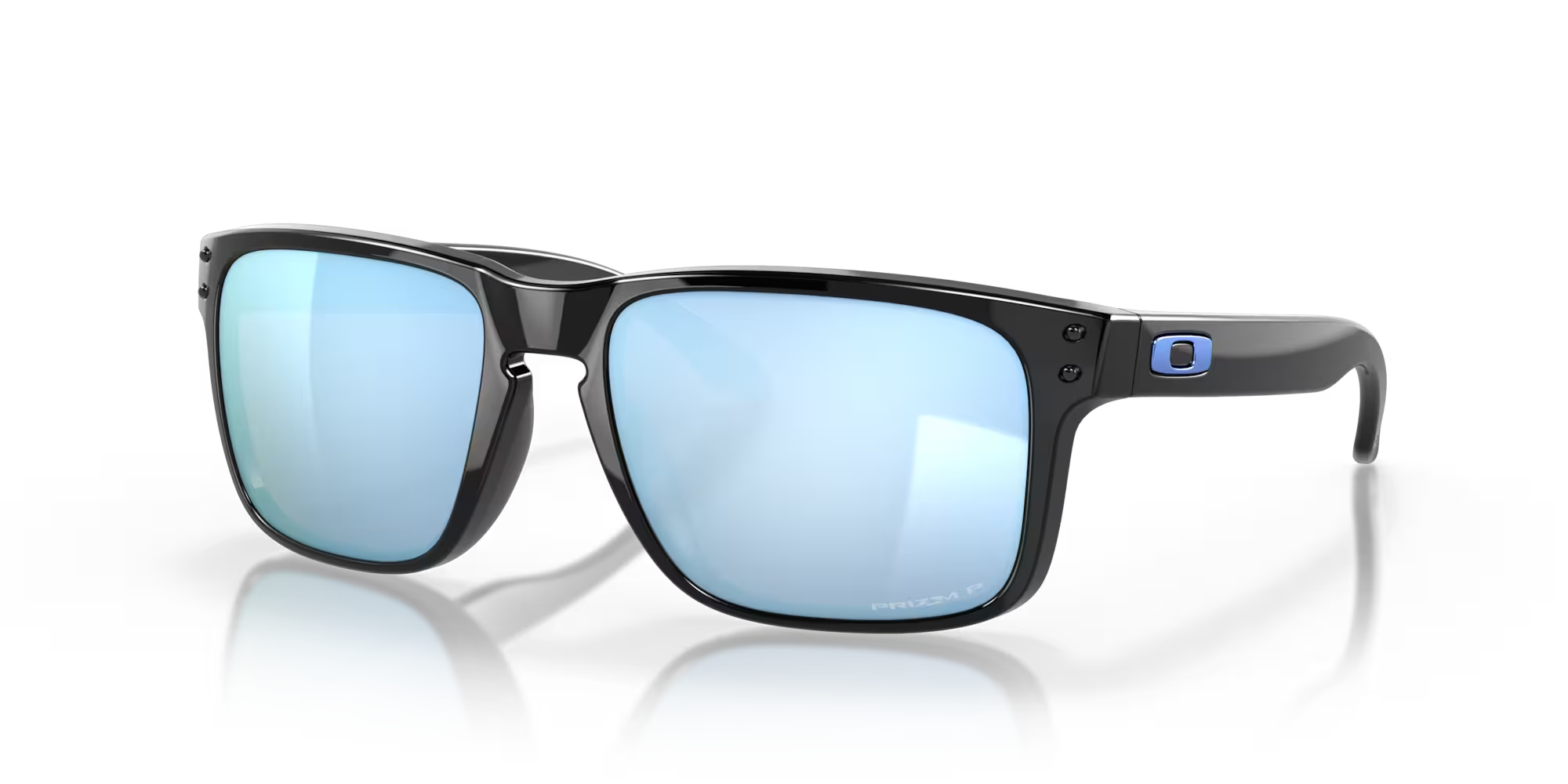 OAKLEY HOLBROOK POLISHED BLACK W/PRIZM DEEP WATER POLAR