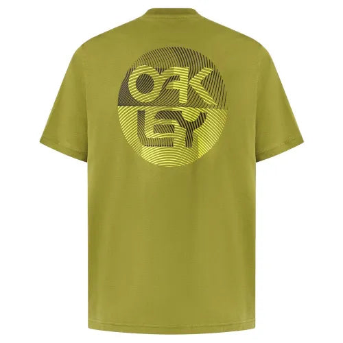 OAKLEY FINGERPRINT B1B TEE FERN LT GREEN