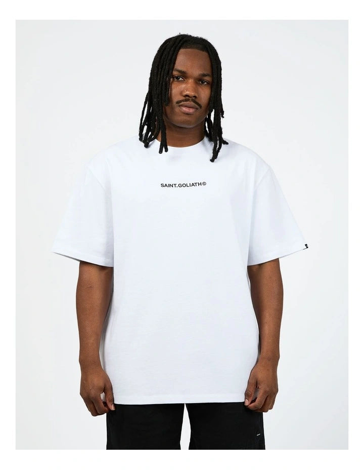 ST GOLIATH ID TEE - WHITE