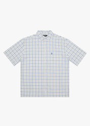 AFENDS IN-HALE SHORT SLEEVE SHIRT – ORGANIC COTTON BOXY FIT BUTTON-UP