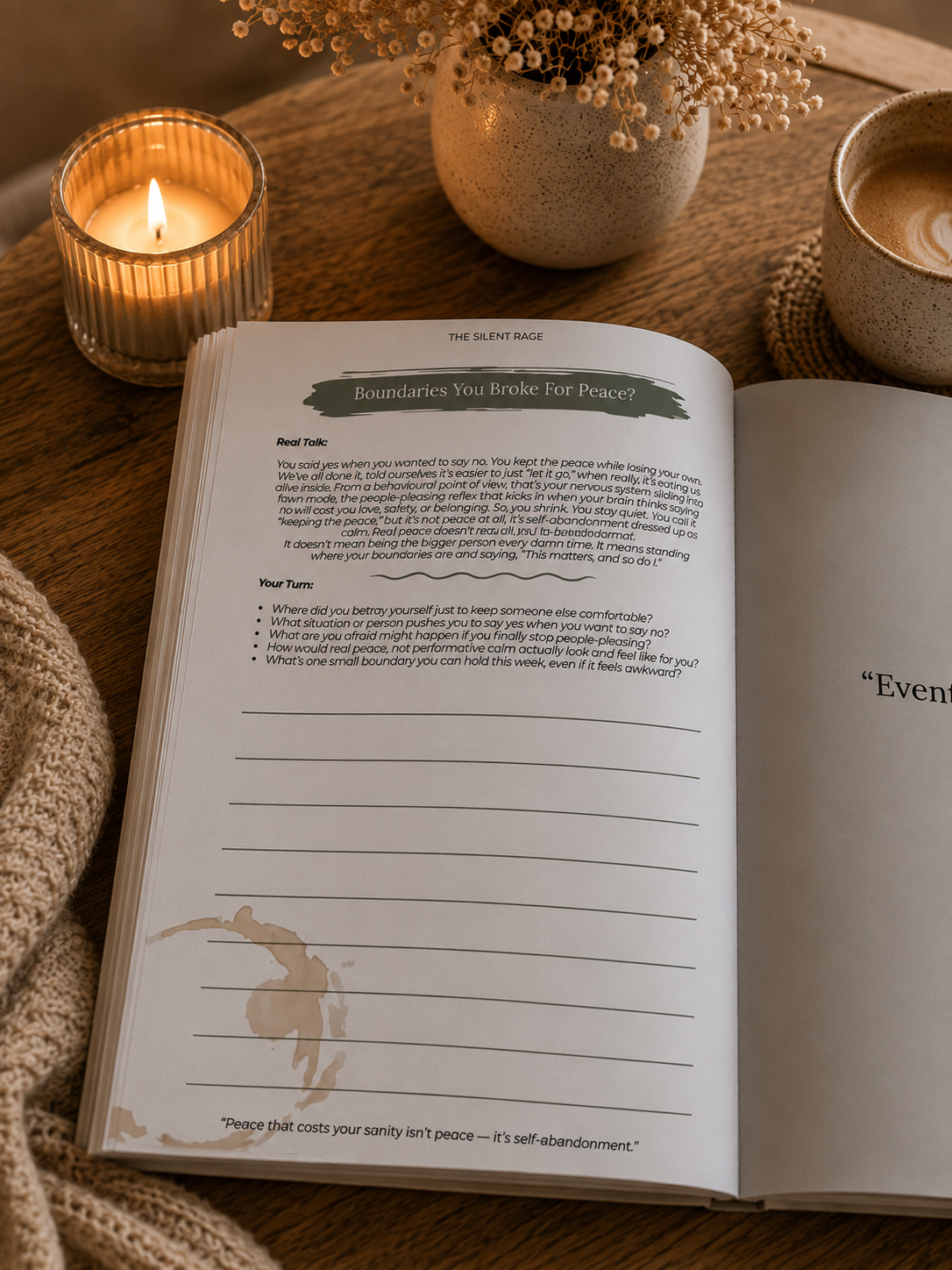 PERMISSION TO BE HUMAN – GUIDED JOURNAL
