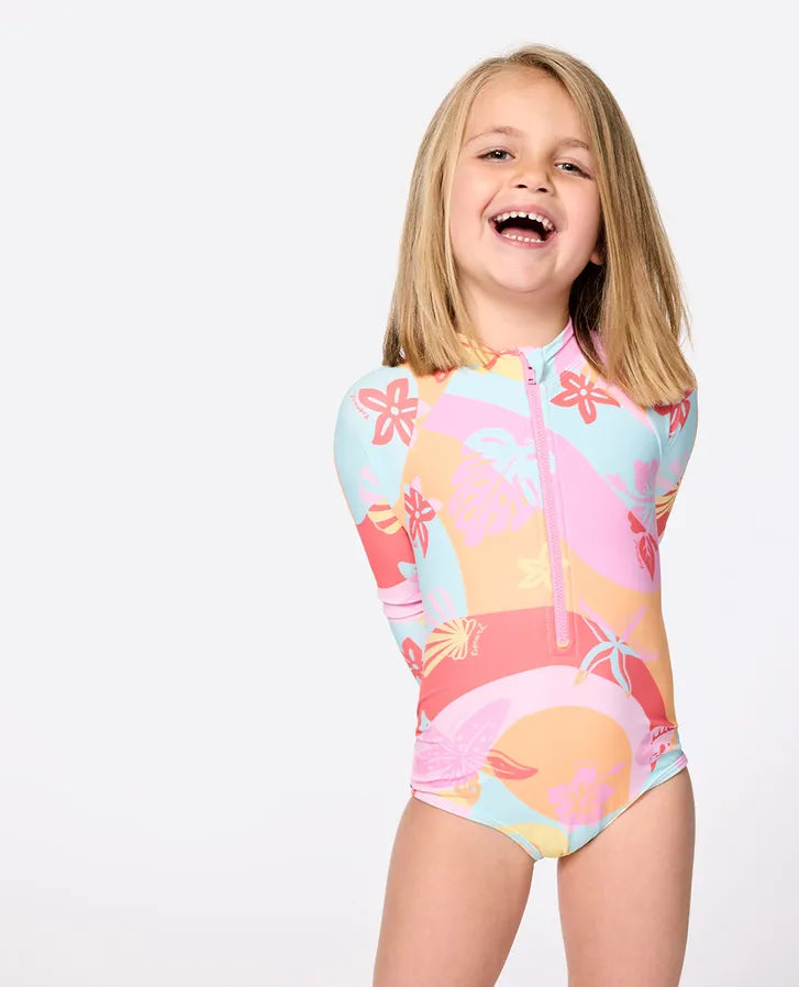 RIP CURL ISLAND DAYS LS SURFSUIT - GIRL