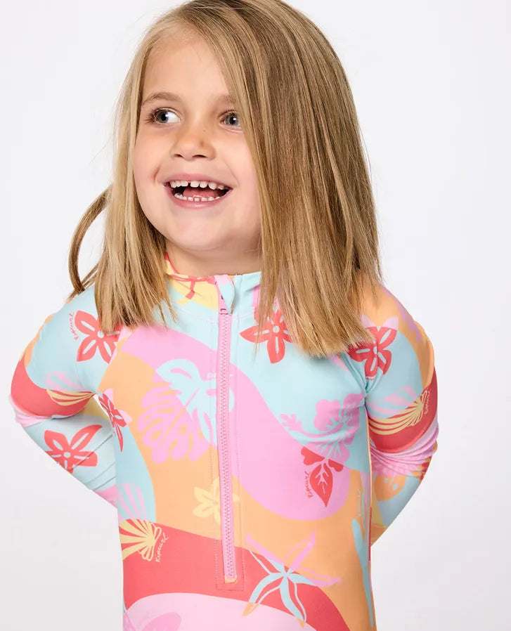 RIP CURL ISLAND DAYS LS SURFSUIT - GIRL