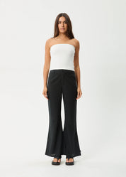 AFENDS JAMIE RIB TUBE TOP – ORGANIC COTTON STRETCH CROP TOP