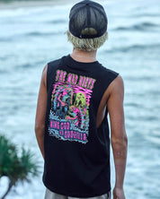 MAD HUEYS KING COD CODZILLA | YOUTH MUSCLE - BLACK