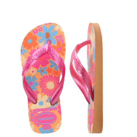 HAVAIANAS KIDS FLORES PEACH