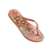 HAVAIANAS KIDS SLIM PRINCESS MOANA PINK CLAY