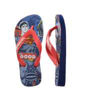 HAVAIANAS KIDS TOP HEROIS DC SUPERMAN NAVY BLUE
