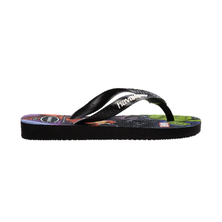 HAVAIANAS KIDS TOP MARVEL II (HEROES) BLACK KIDS