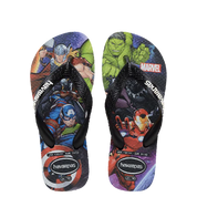 HAVAIANAS KIDS TOP MARVEL II (HEROES) BLACK KIDS