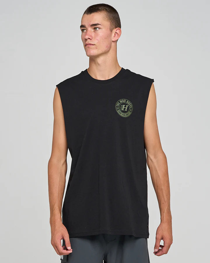 MAD HUEYS LIVING HUEYS | MUSCLE - BLACK