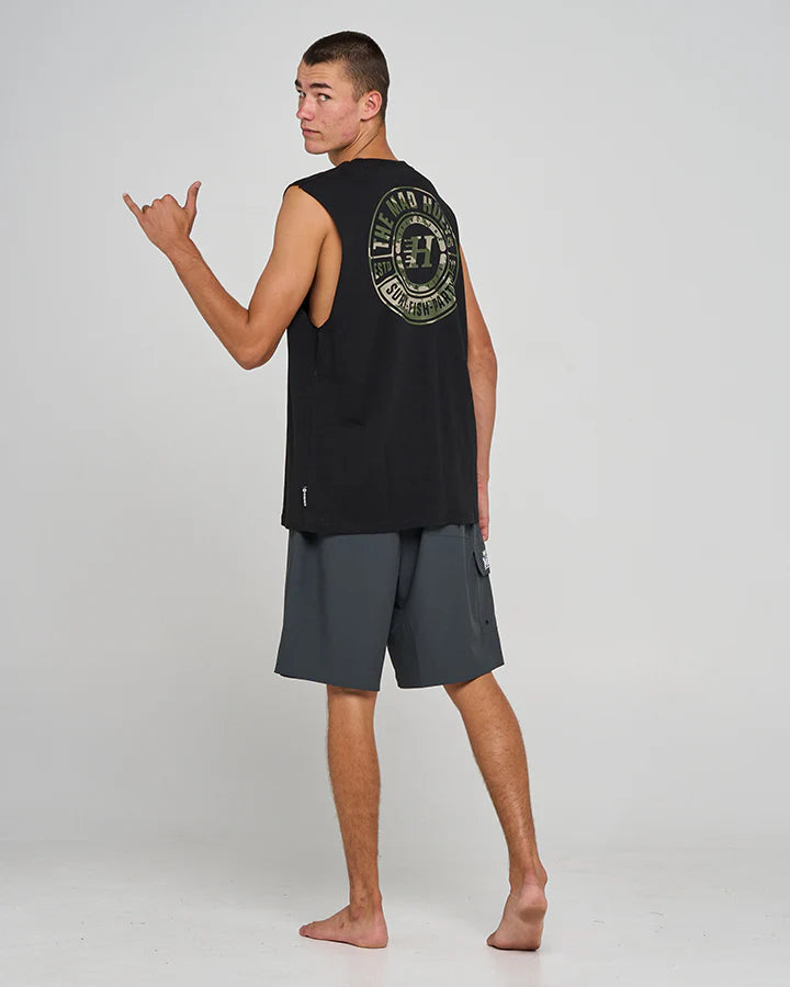 MAD HUEYS LIVING HUEYS | MUSCLE - BLACK